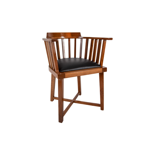 Premium Solid Wood Elbow Chair – Elegant & Durable for Dining & Commercial Spaces