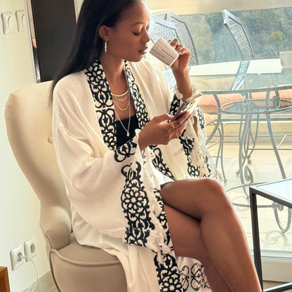 Premium Cotton Kimono Cover-Up & Robe