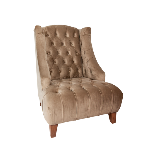 velvet arm chair single sofa