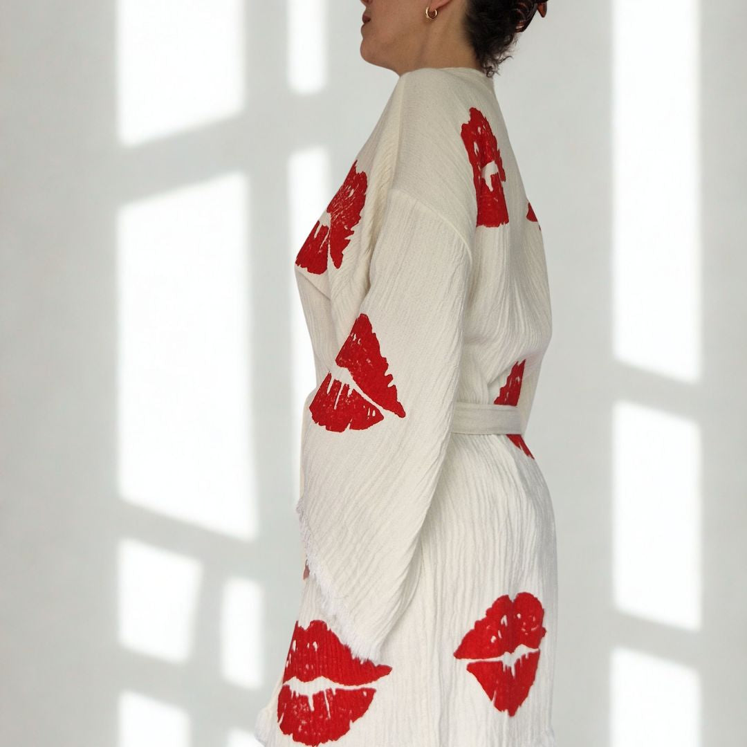kimono kaftan cotton
