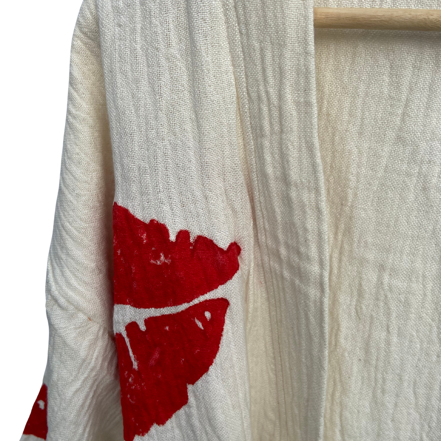 organic muslin cotton kimono robe 
