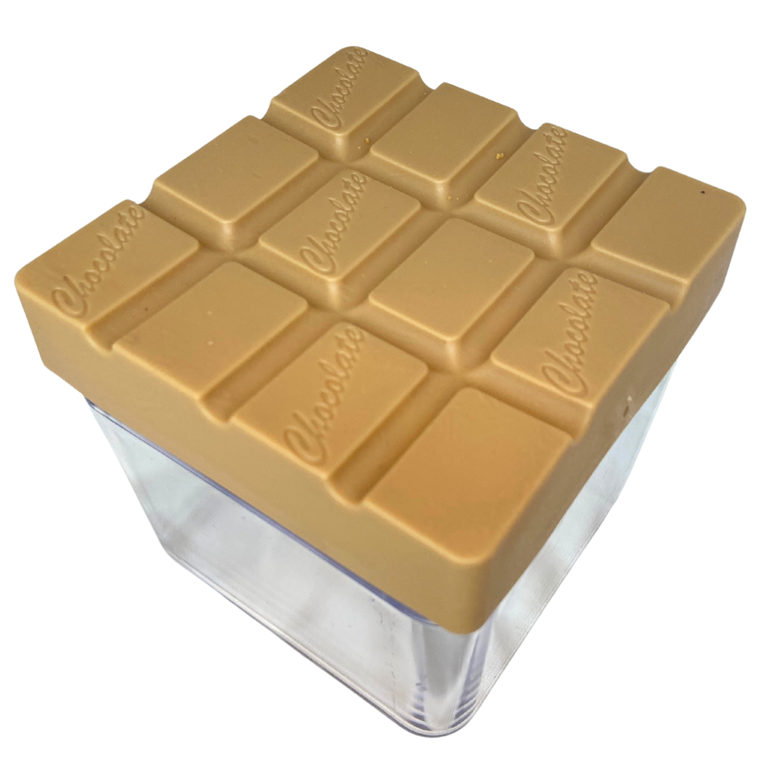 Chocolate & Biscuit Themed Airtight Storage Box Set - 4 Piece BPA-Free, 500 ml