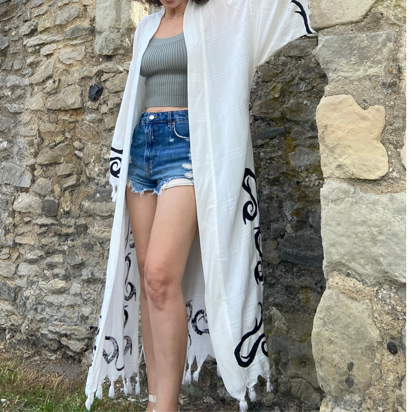Premium Cotton Kimono Cover-Up & Robe