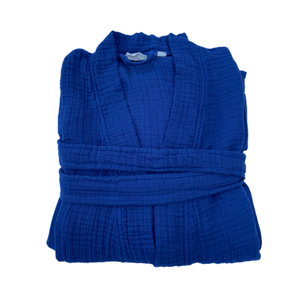 4‑Layer Organic Muslin Cotton Robe