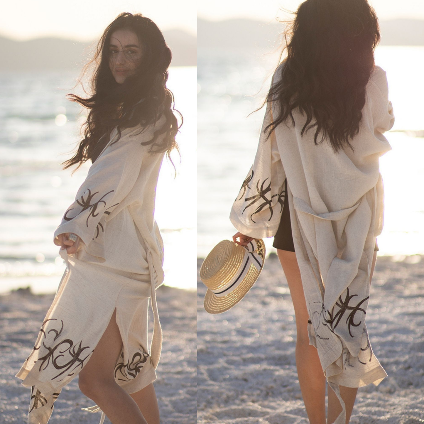 The Partners Duo - Hemp Kimono Ritual Set