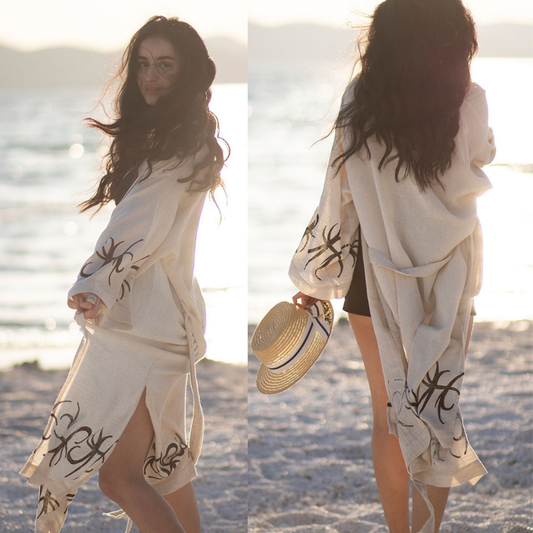 The Partners Duo - Hemp Kimono Ritual Set